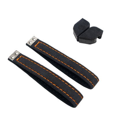 Billetworkz Alcantara Door Pull Strap Kit - Fits Subaru WRX/BRZ/GR86/Ascent (2022+), Crosstrek (2018+) & More - Graveyard Performance