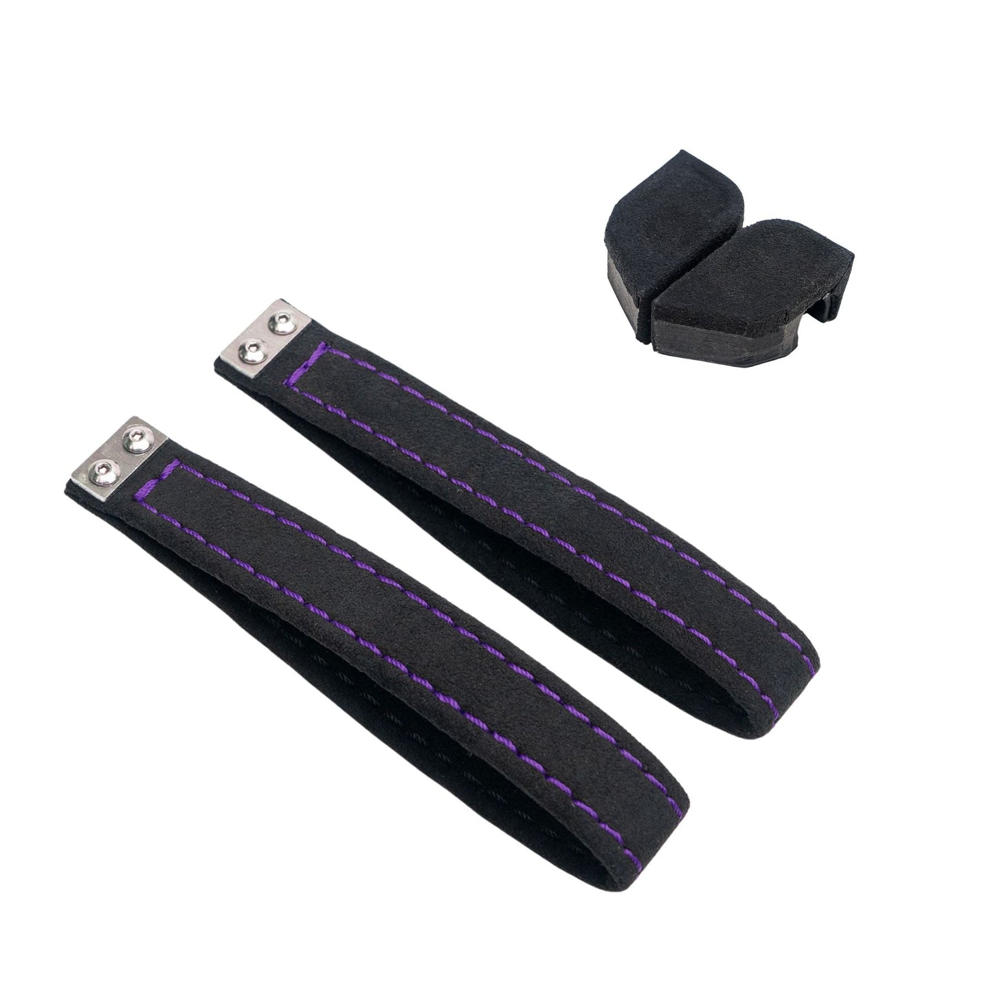 Billetworkz Alcantara Door Pull Strap Kit - Fits Subaru WRX/BRZ/GR86/Ascent (2022+), Crosstrek (2018+) & More - Graveyard Performance