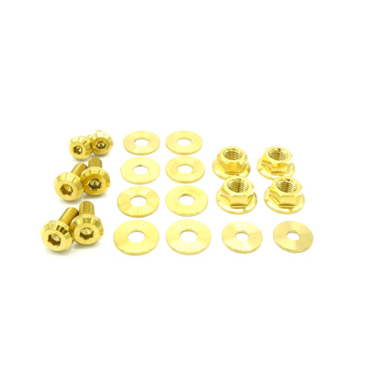 Titanium Hardware Hood Kit - Volkswagen GTI MK7 (2015-2021)