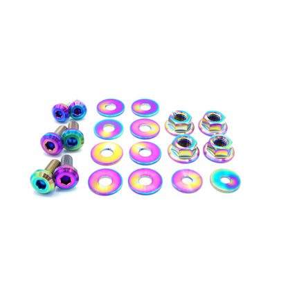 Titanium Hardware Hood Kit - Volkswagen GTI MK7 (2015-2021)