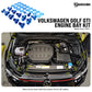 Titanium Hardware Engine Bay Kit - Volkswagen Golf GTI (2022+)