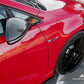 AutoTecknic Replacement Carbon Mirror Covers - Volkswagen Golf R/ Golf GTI MK7 Pre-Facelift