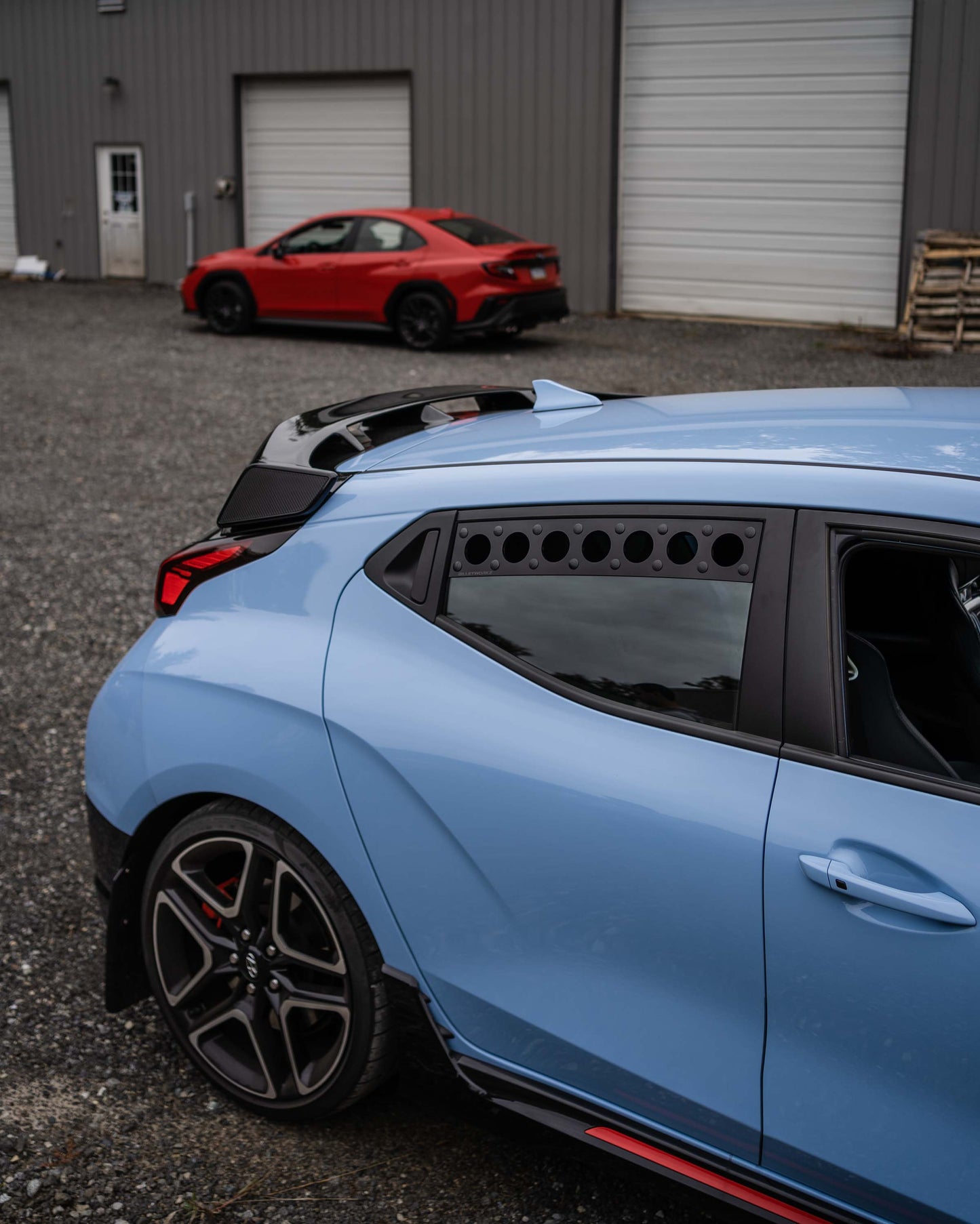 Billetworkz Window Vents Hyundai Veloster 2018-2022 - Graveyard Performance
