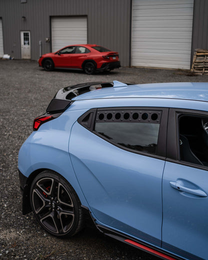 Billetworkz Window Vents Hyundai Veloster 2018-2022 - Graveyard Performance