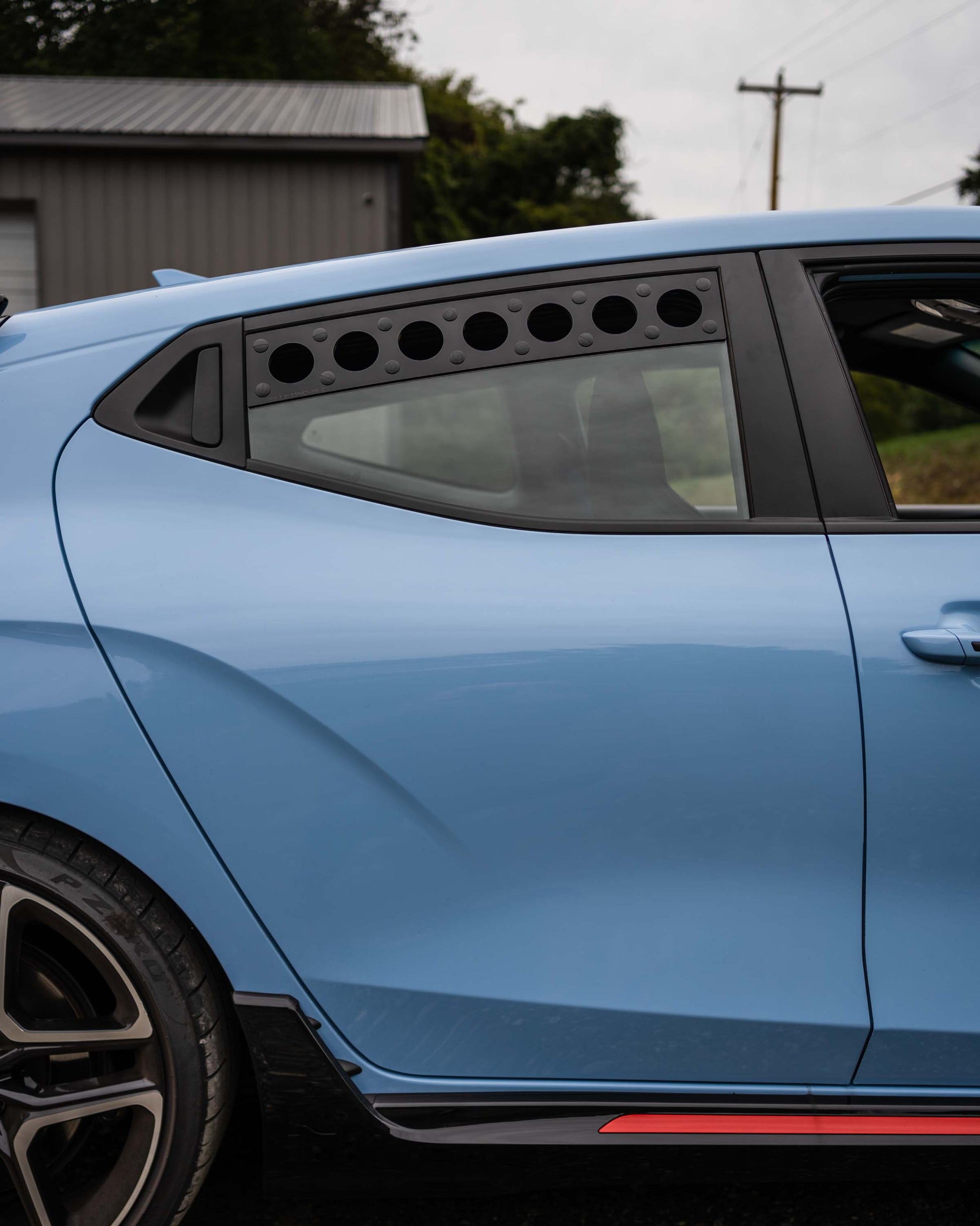 Billetworkz Window Vents Hyundai Veloster 2018-2022 - Graveyard Performance