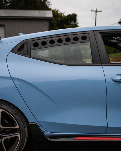 Billetworkz Window Vents Hyundai Veloster 2018-2022 - Graveyard Performance