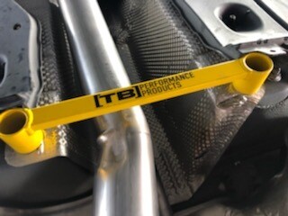 Volkswagen MK7 Golf R(2015-2019) Rear Mid Chassis Brace - Graveyard Performance