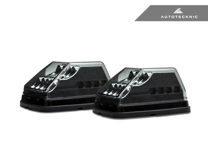 AutoTecknic Smoked Front LED Turn Signal - Mercedes-Benz W463 G-Class - Graveyard Performance