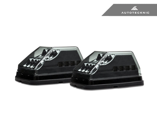 AutoTecknic Smoked Front LED Turn Signal - Mercedes-Benz W463 G-Class - Graveyard Performance