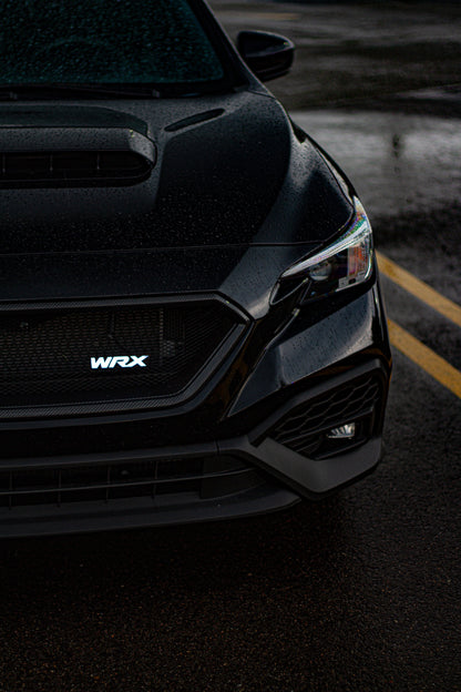 Lit Logos WRX Grill Badge | 2000-2024+ WRX - Graveyard Performance