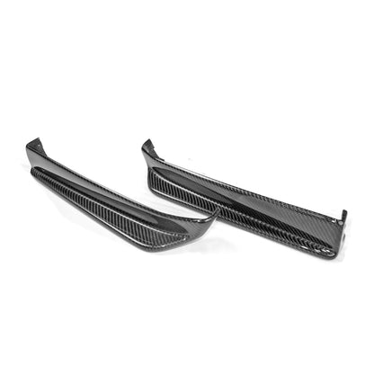 JDMuscle [15-21 WRX/STI] Carbon Fiber Rear Spats - STI Style | JDM-WRX15-RSD1-CF - Graveyard Performance