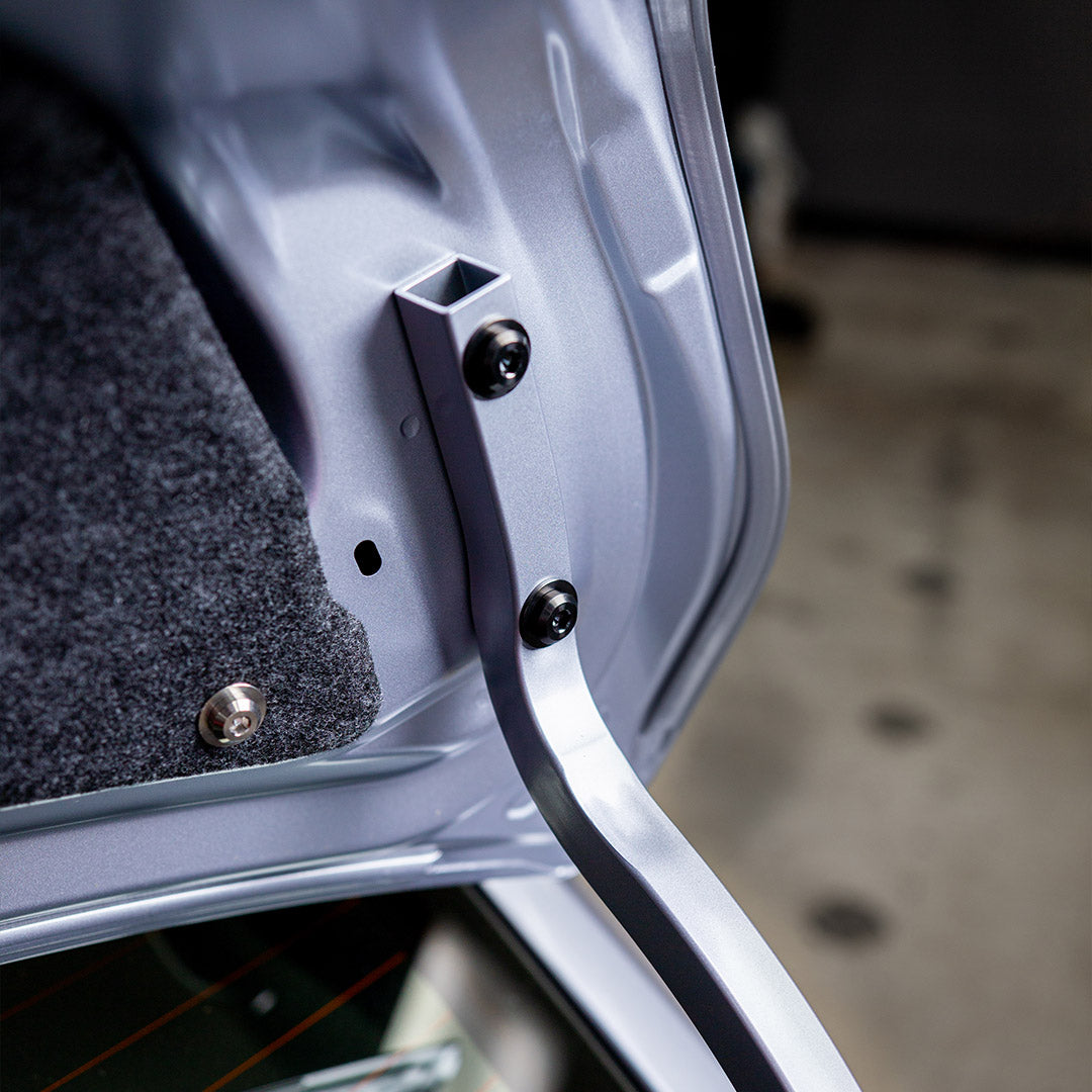 Stage 1 Titanium Hardware Trunk Kit - Subaru WRX (2022+)