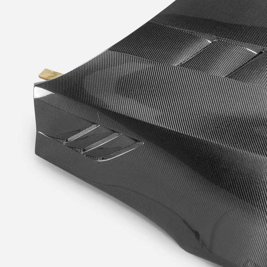 JDMuscle Tanso Carbon Fiber Hood VS Style  - 2020+ Toyota Supra GR A90/A91