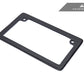 AutoTecknic Dry Carbon Fiber Motorcycle License Plate Frame