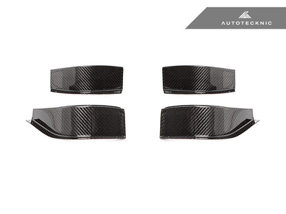 AutoTecknic Dry Carbon GT4 Canard Set - G80 M3 | G82 M4 - Graveyard Performance