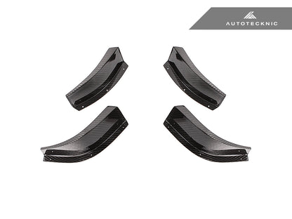 AutoTecknic Dry Carbon GT4 Canard Set - G80 M3 | G82 M4 - Graveyard Performance