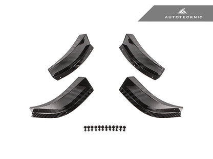 AutoTecknic Dry Carbon GT4 Canard Set - G80 M3 | G82 M4 - Graveyard Performance