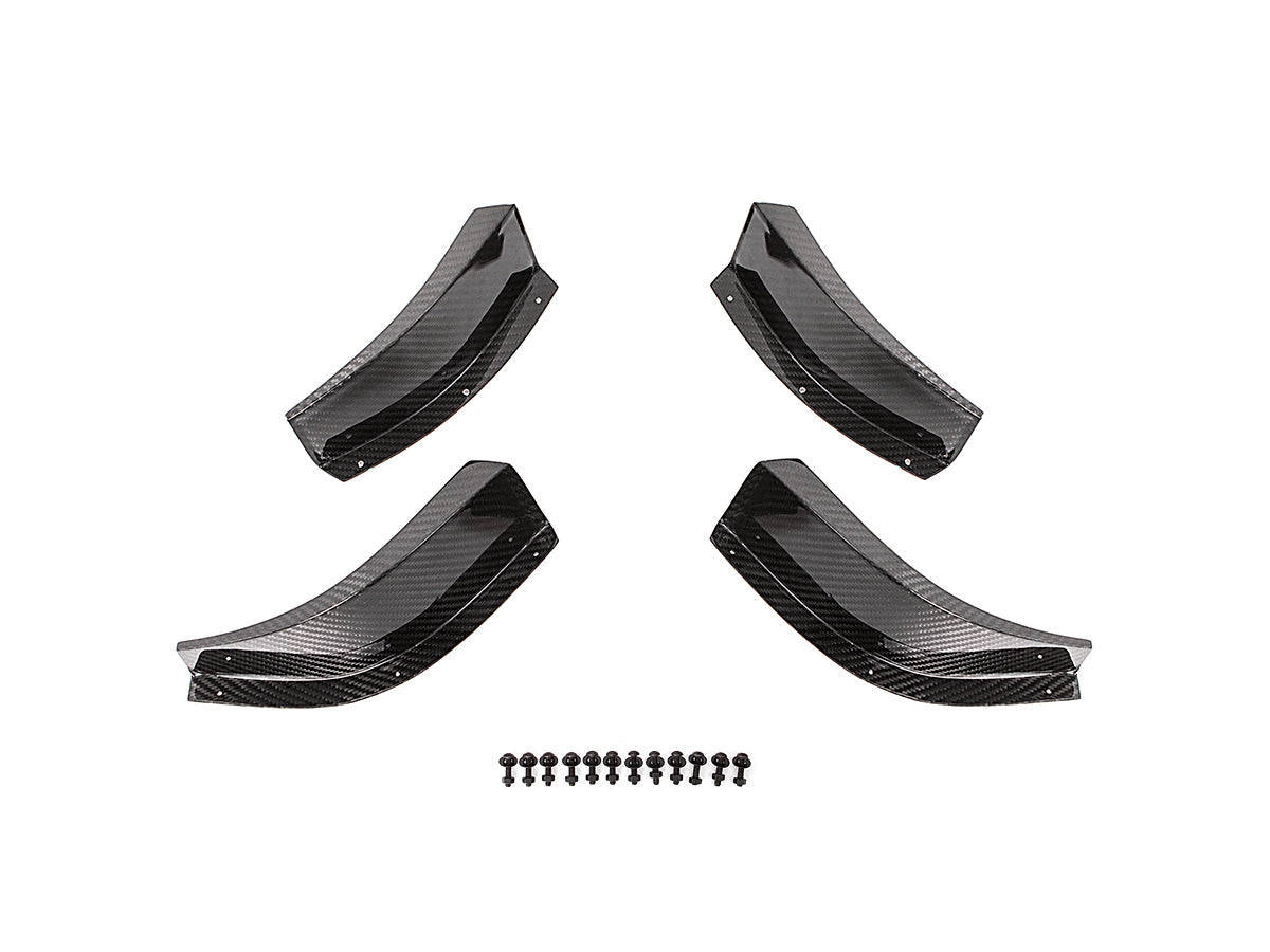 AutoTecknic Dry Carbon GT4 Canard Set - G80 M3 | G82 M4 - Graveyard Performance