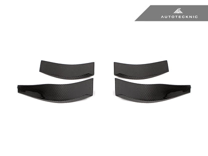 AutoTecknic Dry Carbon GT4 Canard Set - G80 M3 | G82 M4 - Graveyard Performance