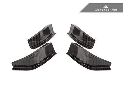 AutoTecknic Dry Carbon GT4 Canard Set - G80 M3 | G82 M4 - Graveyard Performance
