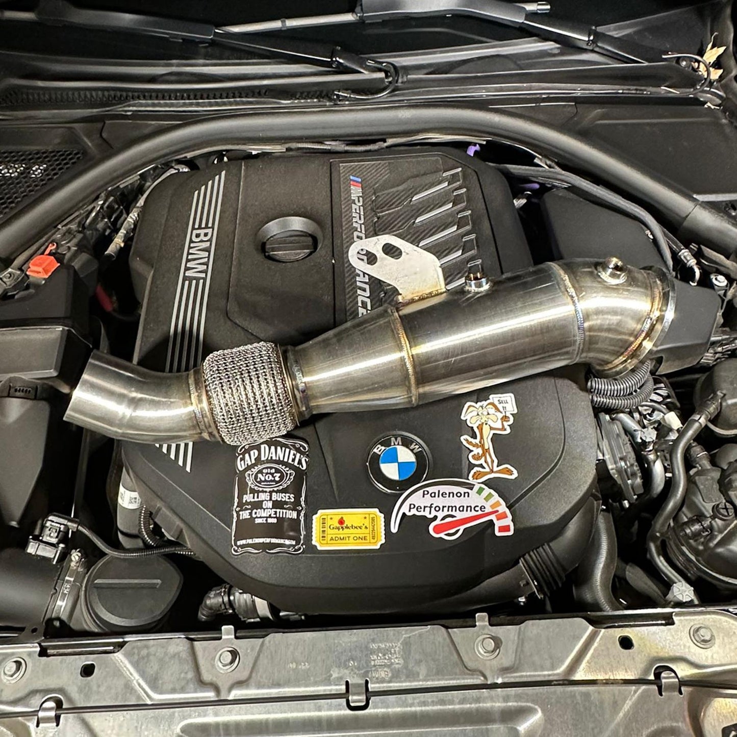 Supra & BMW B58 Racing Downpipe - M340i, M440i, M240i, 340i, 440i, 540i, 640i, 740i, X3, X4, X5 - Graveyard Performance