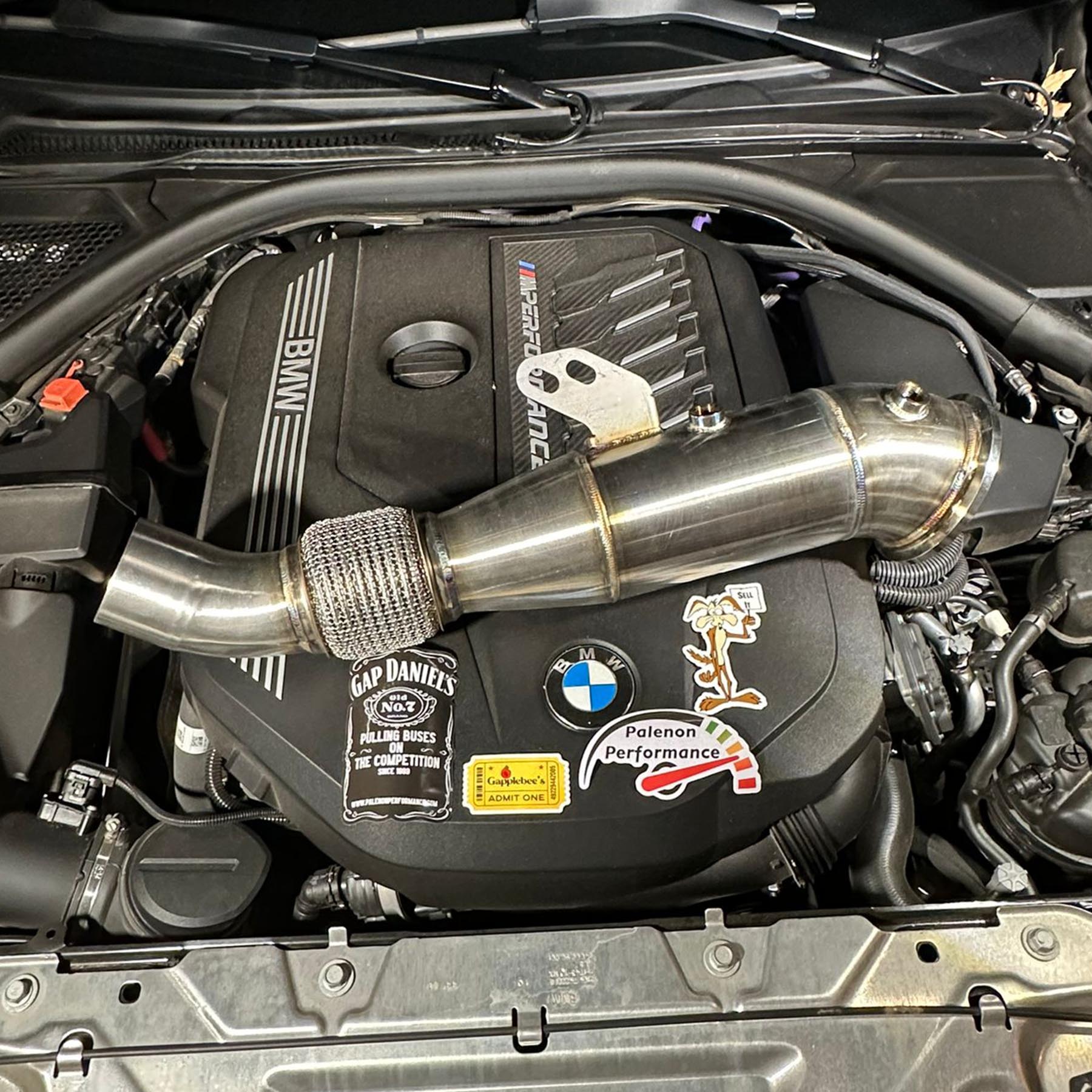 Supra & BMW B58 Racing Downpipe - M340i, M440i, M240i, 340i, 440i, 540i, 640i, 740i, X3, X4, X5 - Graveyard Performance