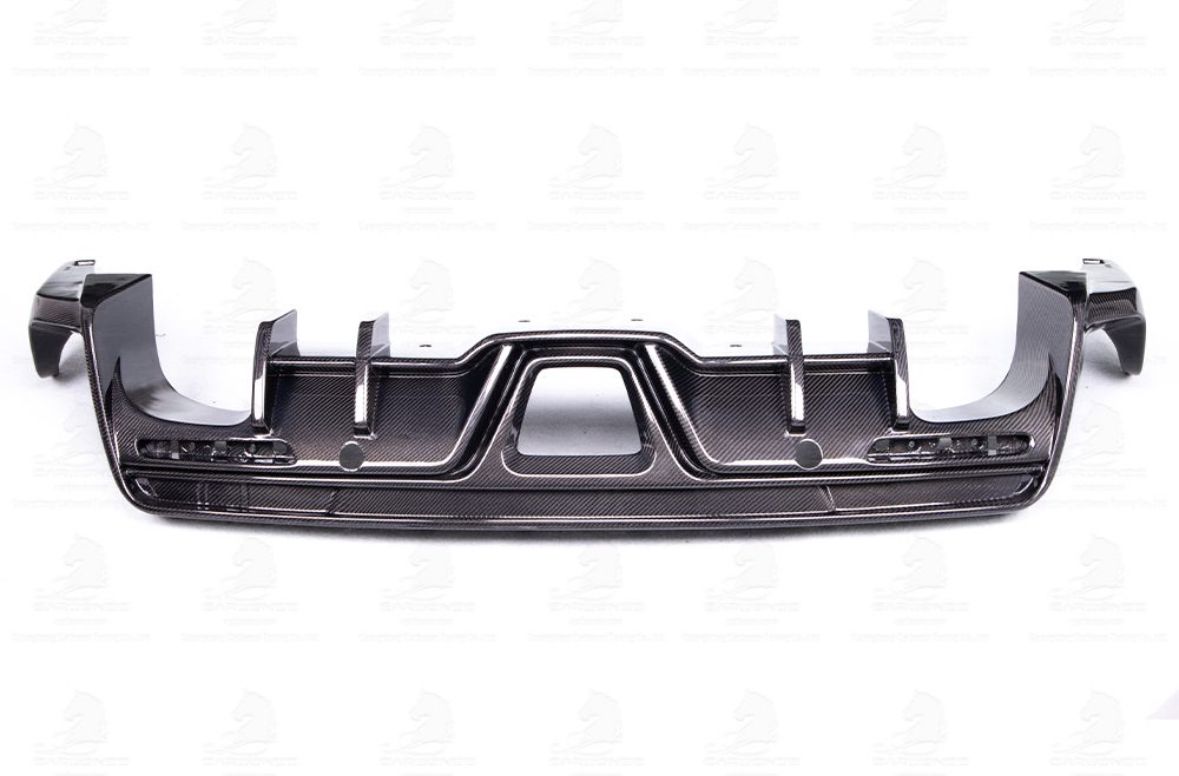 Carbon Fiber TMS Style Rear Diffuser - Toyota Supra A90/A91 | Palenon Performance - Graveyard Performance