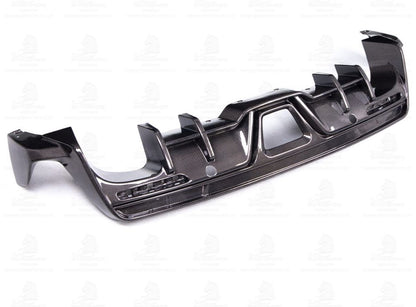 Carbon Fiber TMS Style Rear Diffuser - Toyota Supra A90/A91 | Palenon Performance - Graveyard Performance