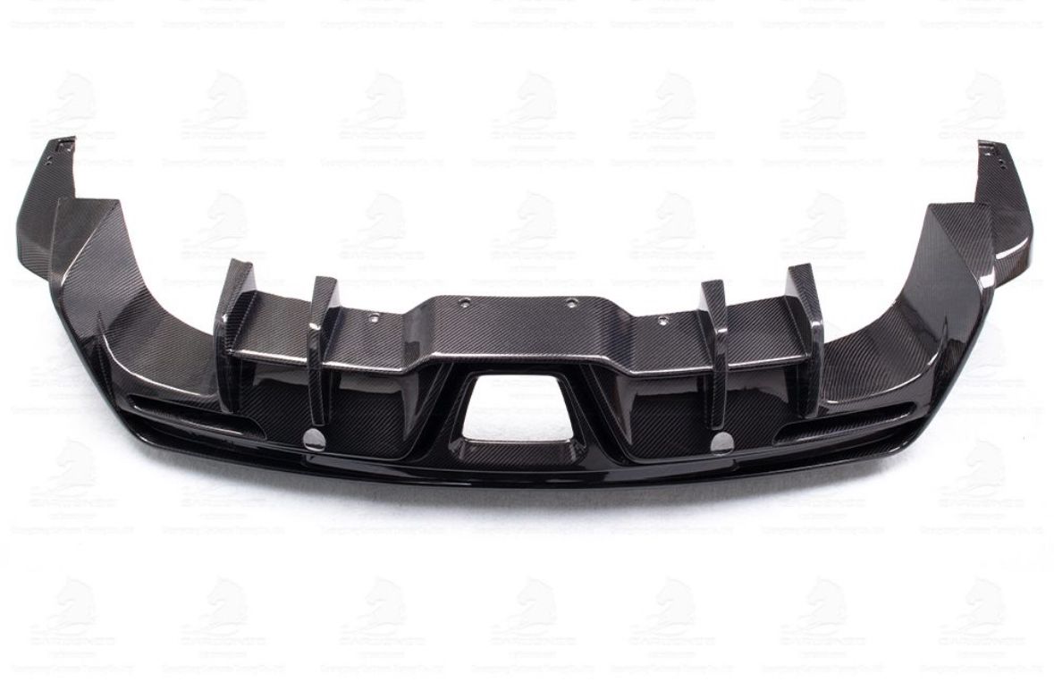 Carbon Fiber TMS Style Rear Diffuser - Toyota Supra A90/A91 | Palenon Performance - Graveyard Performance