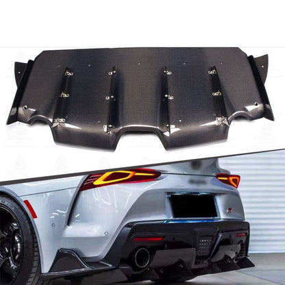 Carbon Fiber VRS Style Rear Diffuser - Toyota Supra A90/A91 | Palenon Performance - Graveyard Performance