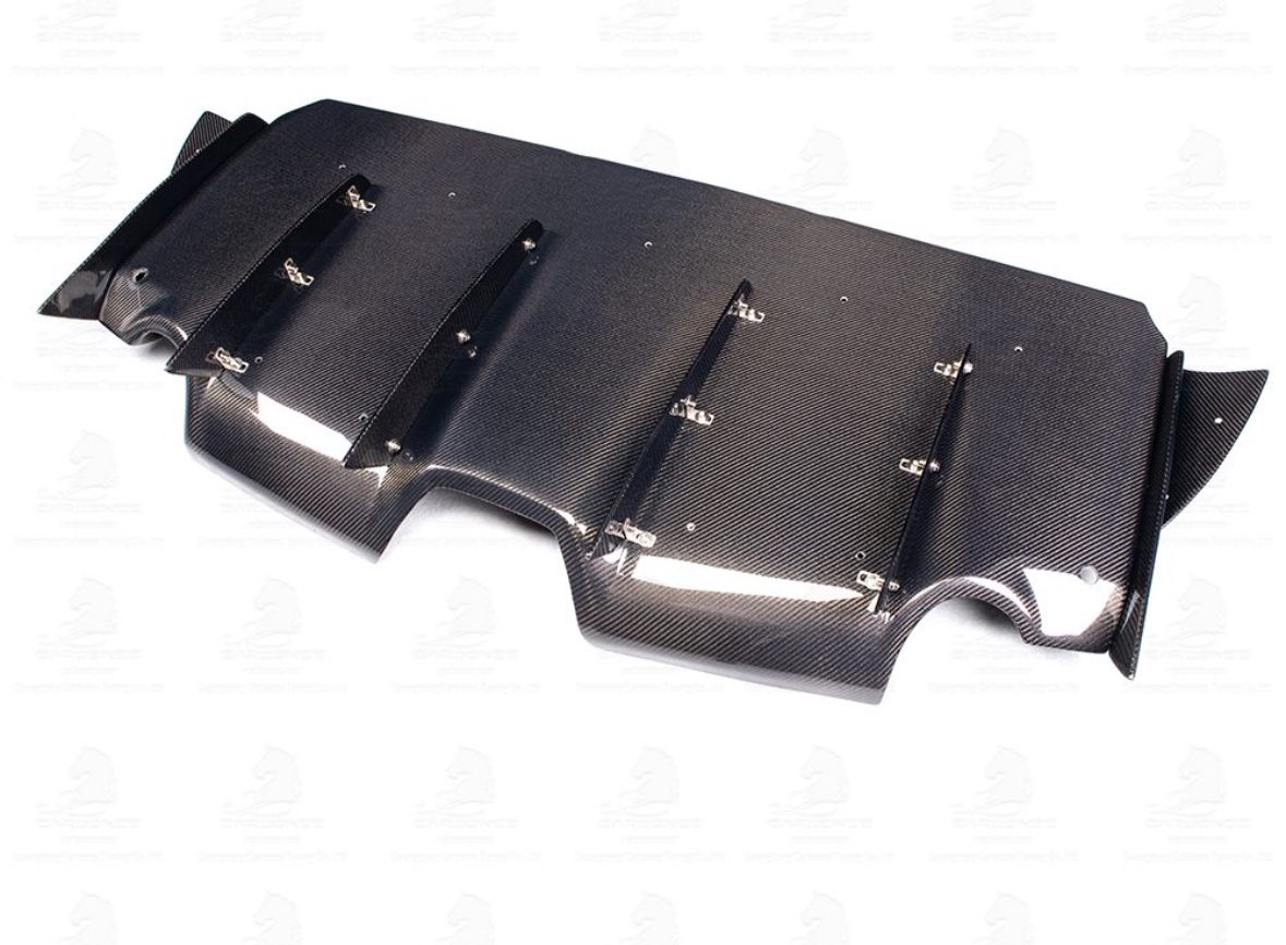 Carbon Fiber VRS Style Rear Diffuser - Toyota Supra A90/A91 | Palenon Performance - Graveyard Performance