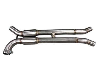 MAD BMW S58  Resonated H-Pipe Midpipe M3 M4 G80 G82 G83 - Graveyard Performance