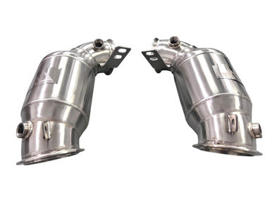 MAD BMW F9x M5 M8 Catted Downpipes W/ No CEL Guarantee - Graveyard Performance