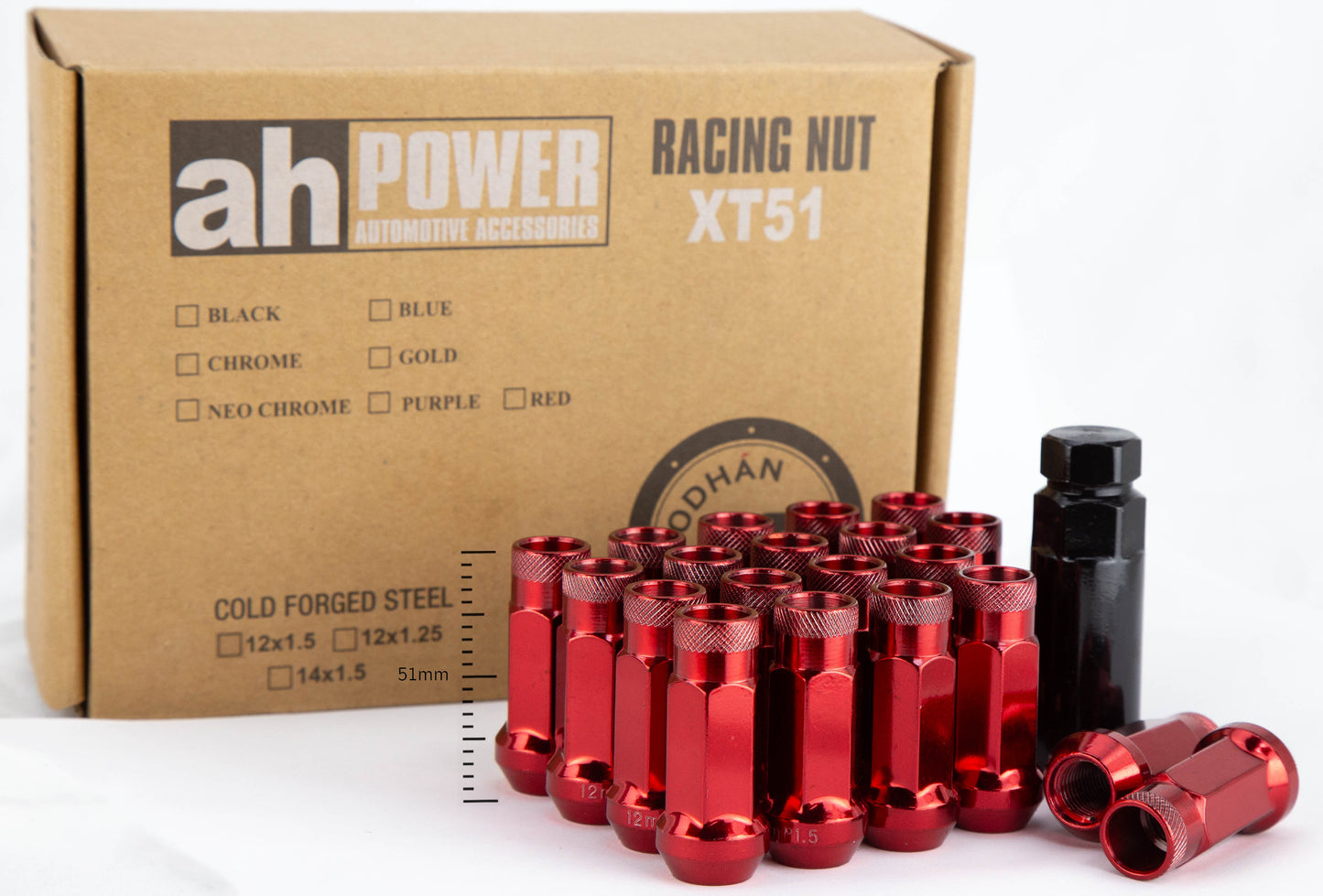 Aodhan XT51 Lug Nuts Set of 20
