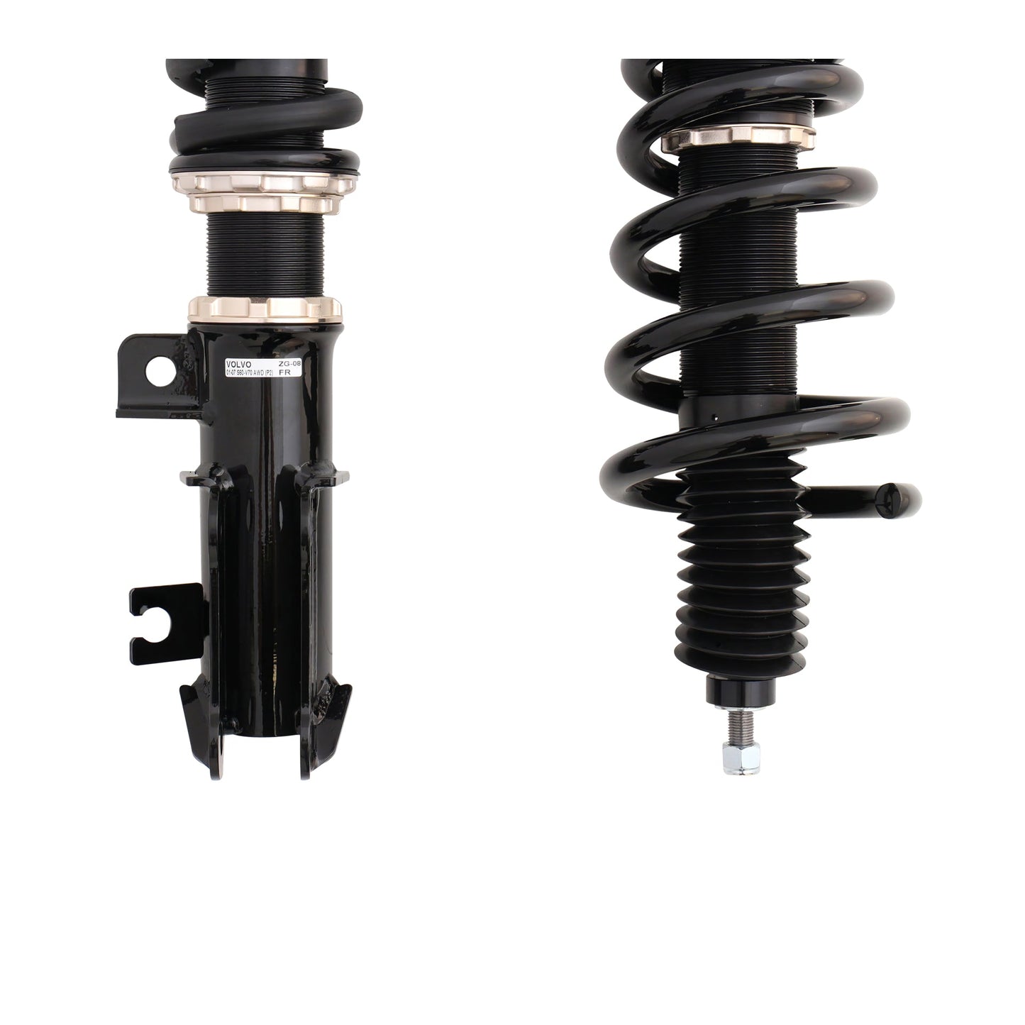 BC Racing Coilovers 00-07 Volvo V70 (P2) (AWD) (Exc. V70 XC) / 01-09 Volvo S60 (AWD)