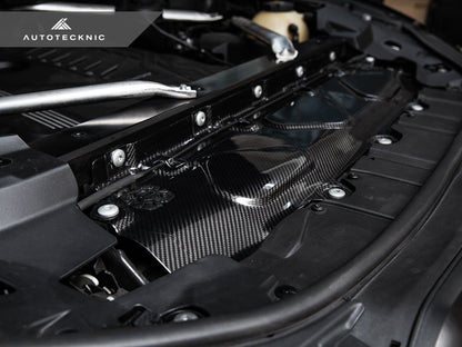AutoTecknic Dry Carbon Fiber Cooling Shroud - G05 X5 | G06 X6 | G07 X7 - Graveyard Performance