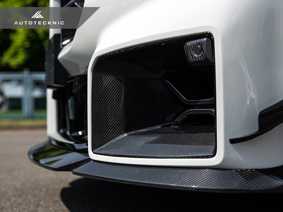 AutoTecknic Dry Carbon Podium Front Lip Set - G87 M2 - Graveyard Performance