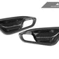AutoTecknic Dry Carbon Interior Door Handle Trim Set - F87 M2 | F22 2-Series | F20 1-Series
