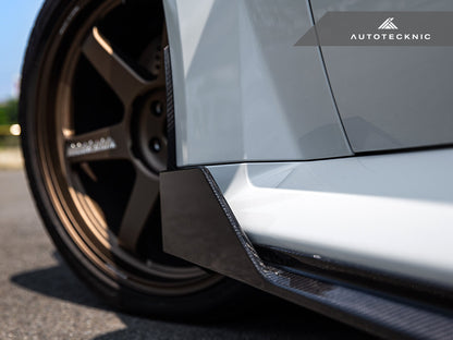 AutoTecknic Dry Carbon Side Skirt Extension Set - G87 M2 - Graveyard Performance