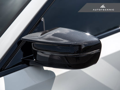 AutoTecknic Dry Carbon Fiber Mirror Covers - G87 M2 - Graveyard Performance