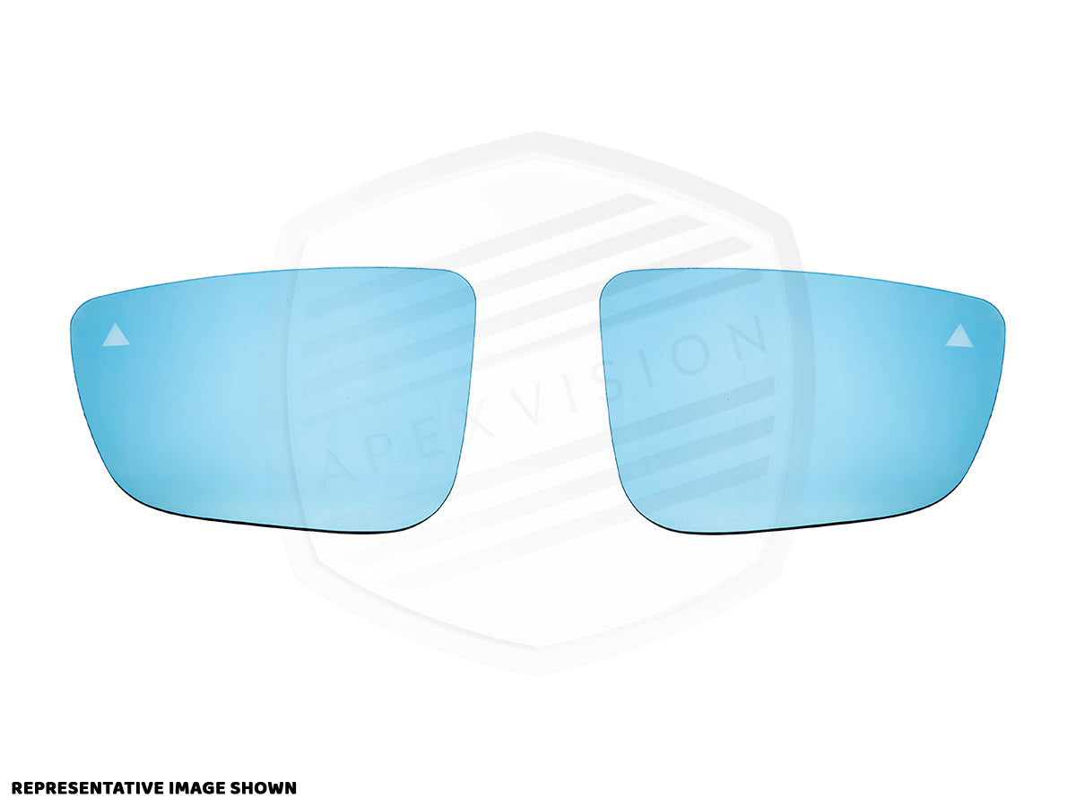 ApexVision Blue Tinted Side View Mirror Glass Set - E9X M3 - Graveyard Performance