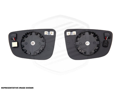 ApexVision Blue Tinted Side View Mirror Glass Set - G22 4-Series - Graveyard Performance