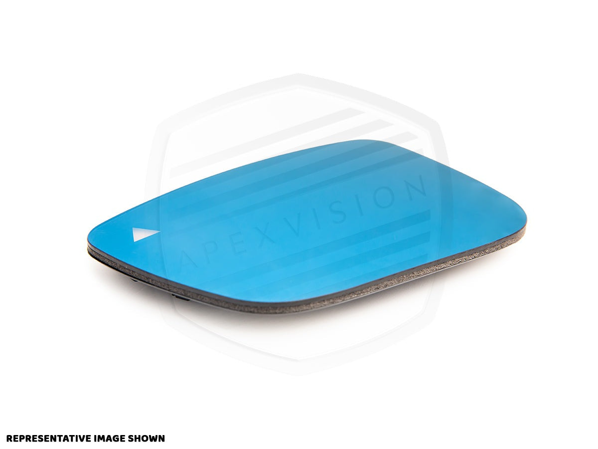 ApexVision Blue Tinted Side View Mirror Glass Set - F32 4-Series - Graveyard Performance
