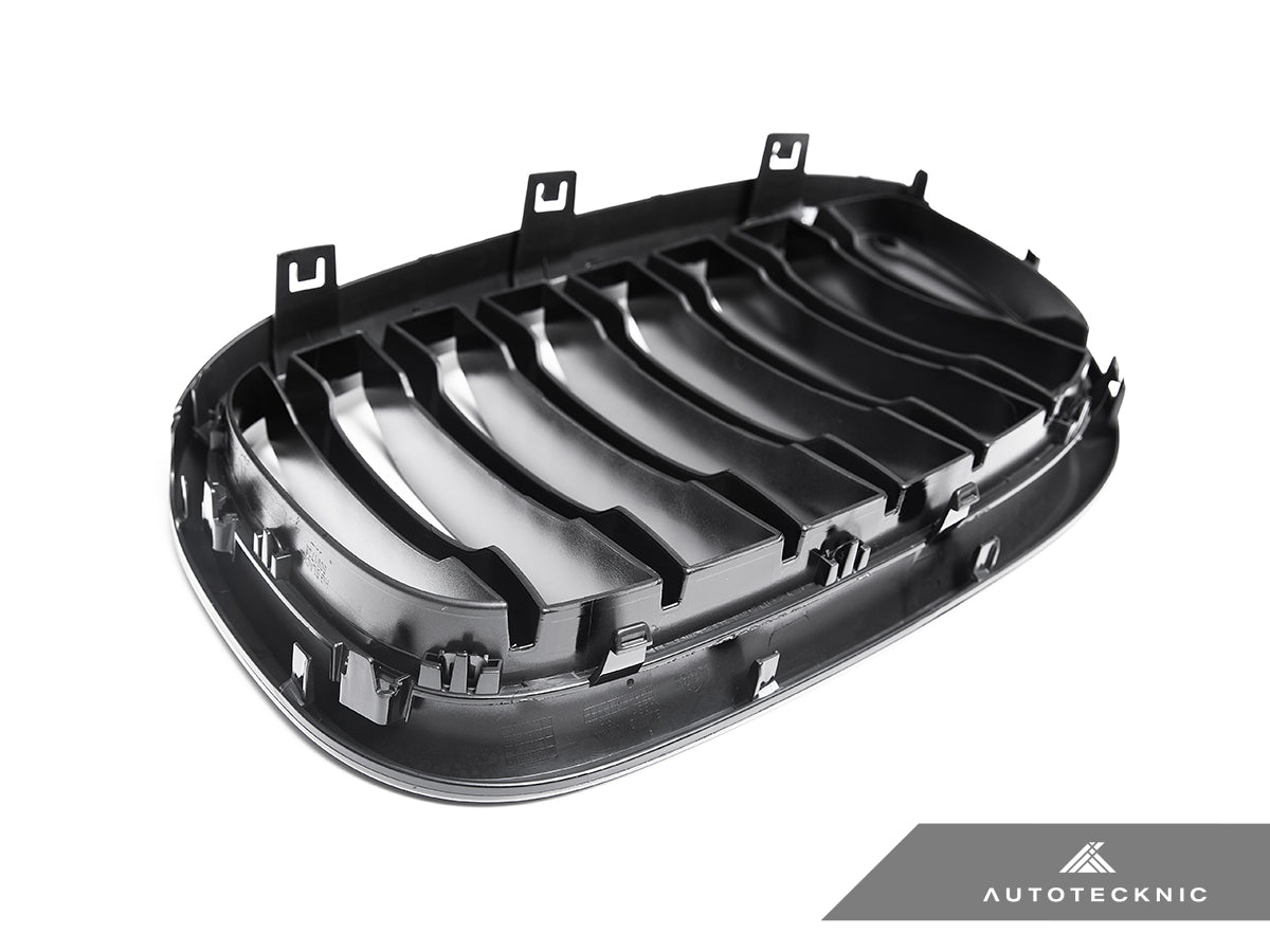 AutoTecknic Gloss Black Front Grille Set - G01 X3 | G02 X4 Pre-LCI - Graveyard Performance