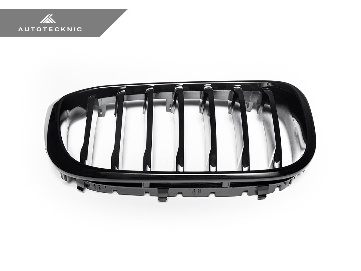 AutoTecknic Gloss Black Front Grille Set - G01 X3 | G02 X4 Pre-LCI - Graveyard Performance