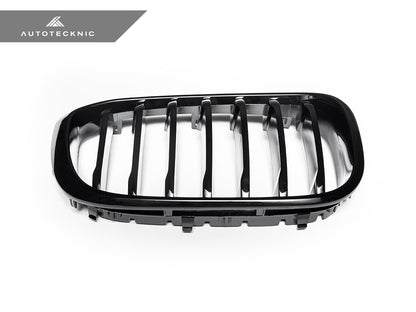 AutoTecknic Gloss Black Front Grille Set - G01 X3 | G02 X4 Pre-LCI - Graveyard Performance