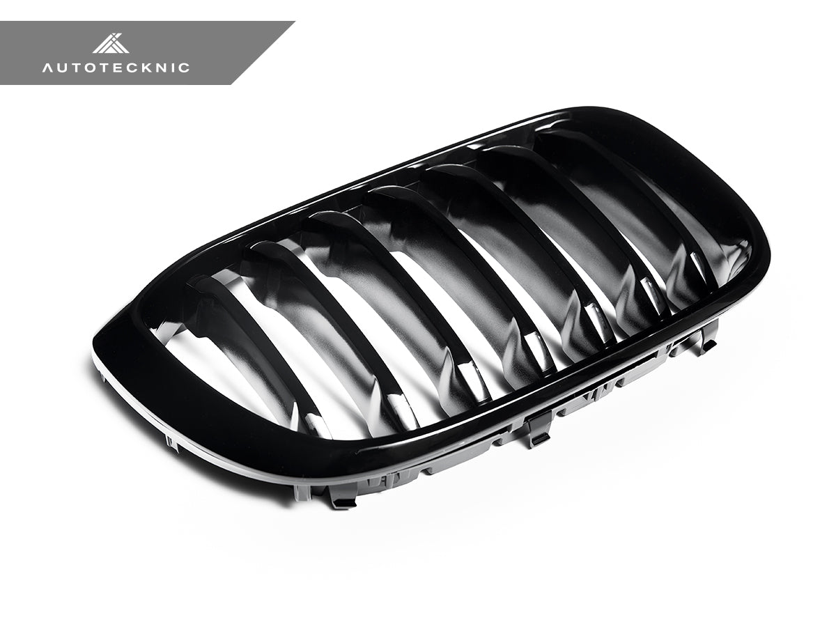 AutoTecknic Gloss Black Front Grille Set - G01 X3 | G02 X4 Pre-LCI - Graveyard Performance