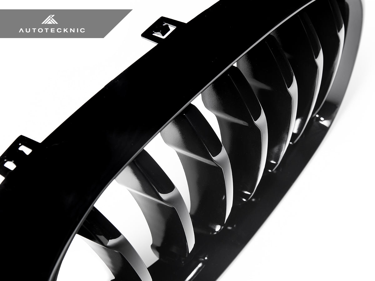 AutoTecknic Gloss Black Front Grille Set - G01 X3 | G02 X4 Pre-LCI - Graveyard Performance