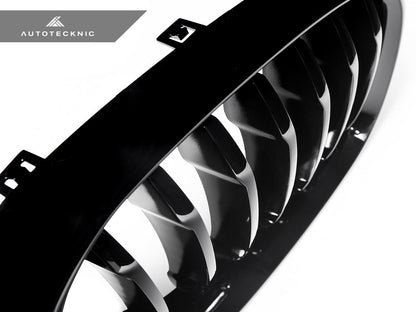 AutoTecknic Gloss Black Front Grille Set - G01 X3 | G02 X4 Pre-LCI - Graveyard Performance