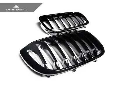 AutoTecknic Gloss Black Front Grille Set - G01 X3 | G02 X4 Pre-LCI - Graveyard Performance